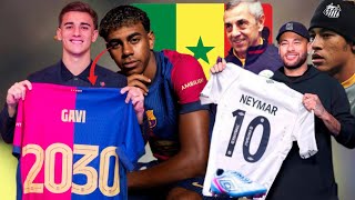 🚨gavi jusqu'à 2030..,neymar officiellement retour ✅️ ex sélectionneur Sénégal critique les africaine