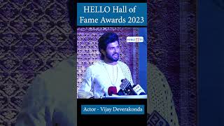Actor - Vijay Deverakonda | The 1 Edition of Hello Hall of fame Awards | Hybiz tv