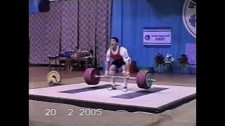 Dmitry Klokov’s greatest performance ever - 2005 Russian Nationals