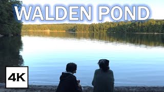 Walden Pond · Cabin by Henry David Thoreau · 4K