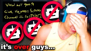 I GOT EXPOSED FOR VIEWBOTTING…