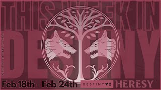 Destiny 2: Ultimate Weekly Reset Guide - Heresy Week 3 | IRON BANNER RETURNS! February 18th 2025