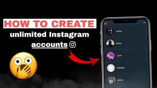 How to create unlimited Instagram accounts ||  create unlimited Instagram accounts #instagram #ai