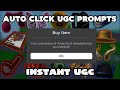 [V7] INSTANT PURCHASE UGC SCRIPT - UNIVERSAL - INSTANT BUY - BYPASS UPDATE - AND MORE