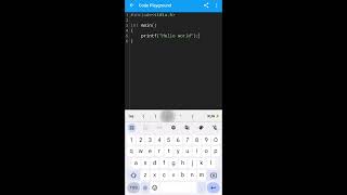 Print Hello world using C Programming language #ccode