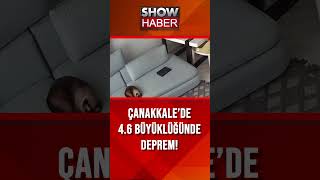 Çanakkale'de korkutan deprem! #showanahaber #shorts