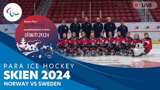 Day 5 | Norway vs Sweden | Skien 2024 World Para Ice Hockey Championships B-Pool