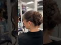 day 28 no slick back hairstyle updo salon cosmetology beautyschool hairstylist