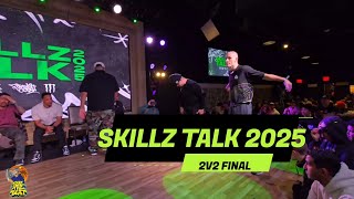 ALI \u0026 KALMIUS (MZK) VS CURT RAGE \u0026 BLACK MATTER-SKILLZ TALK 2025 BY ROCK FORCE-2V2 FINAL