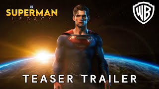 Superman Legacy (2025) | Teaser Trailer | Warner Bros (4K)| superman legacy trailer