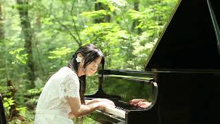 森のせせらぎとピアノ Relaxing piano and forest sound - Mari Momose / Elder flower  桃瀬茉莉