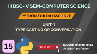 Type Casting (or) Type Conversion in Python