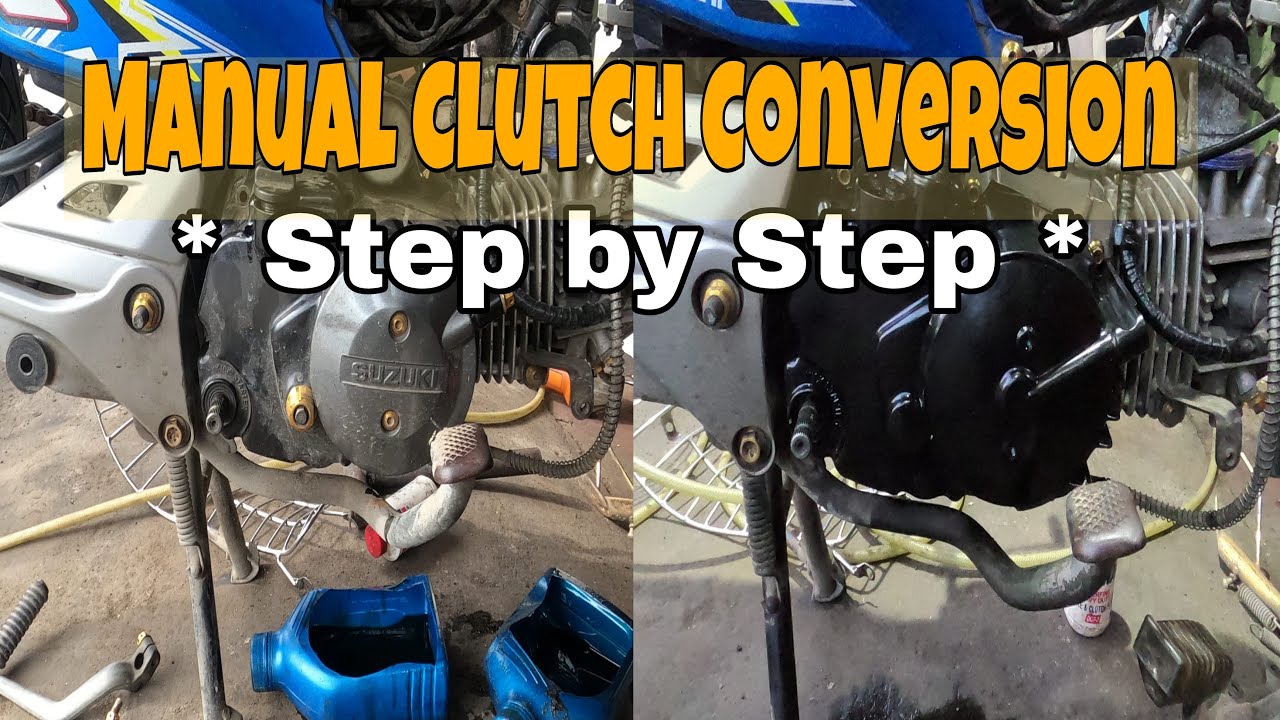 Manual Clutch Conversion (step By Step Procedure) - YouTube