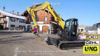 Yanmar B7 Sigma DEMO @ Lang Machinery