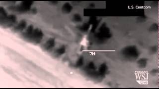 Raw Video: Footage of U.S. Airstrike on Iraq