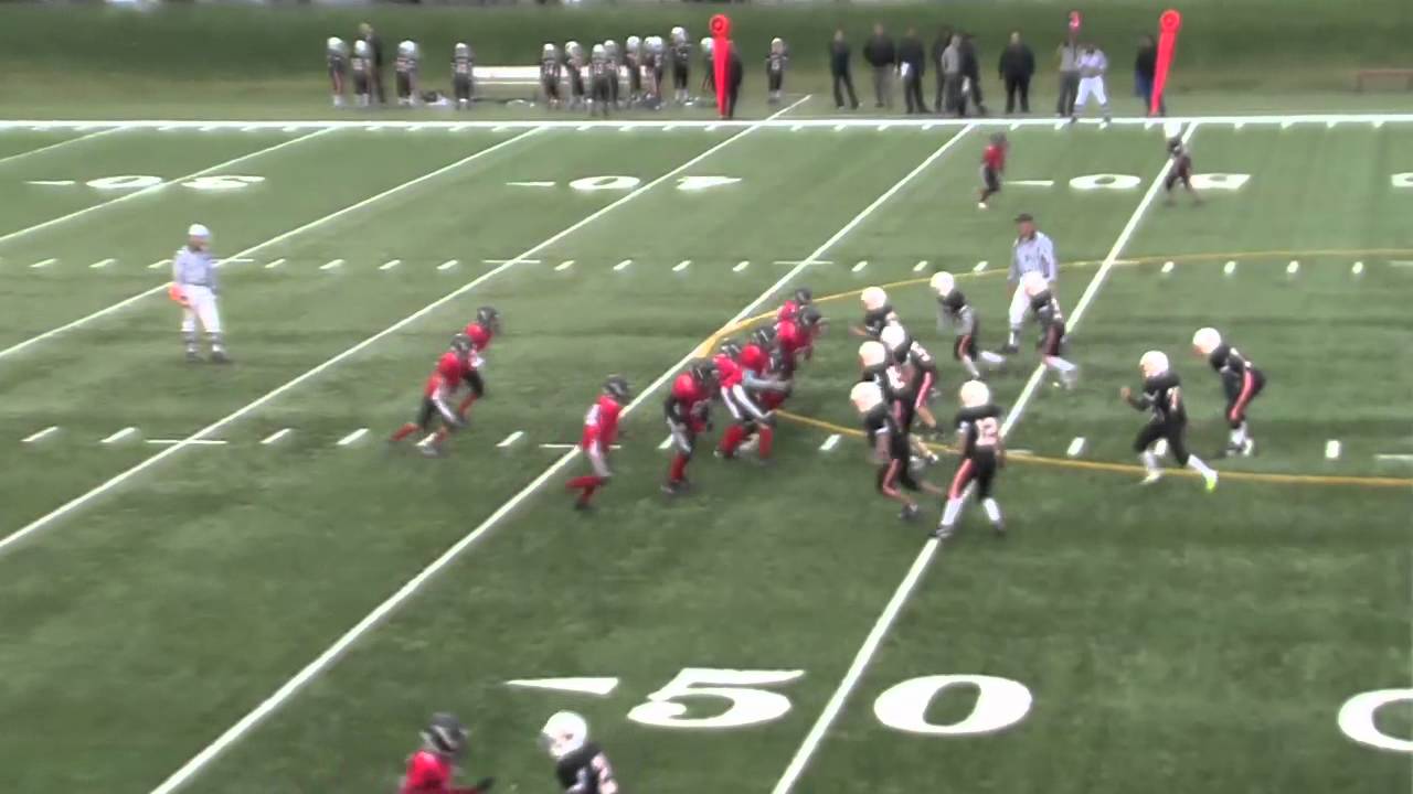 Pee Wee B Chiefs 14 Vs Mavs 20 Sep 13 - YouTube