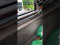 Window gap sealing foam applying process