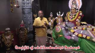 சேலத்தில் ஸ்ரீ பள்ளிகொண்டீஸ்வரர் அலங்காரம் | Salem Sri Pallikondeswara Swamy