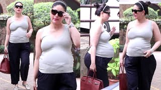 Kareena Kapoor Baby Bump Growing GRACEFULLY During Last Weeks Of Pregnancy!!