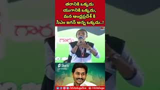 తరానికి ఒక్కడు, యుగానికి ఒక్కడు, మన ఆంధ్రప్రదేశ్ కి CM Jagan అన్న ఒక్కడు.. : Student | Ntv