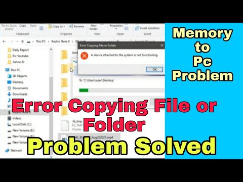 Fix Error Copying file or Folder Access is Denied (see the steps in the description) || RB Real Tech