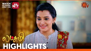 Lakshmi - Highlights | 08 May 2024 | New Tamil Serial | Sun TV