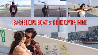 BARCELONA HELICOPTER & BOAT TOUR
