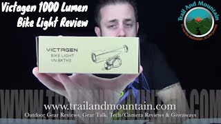 Victagen VN BKTH3 1000 Lumen Bike Light Review