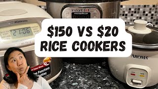 Best Rice Cookers // Zojirushi vs Isntant Pot vs Arome Rice makers