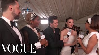 Serena Williams Announces Her Pregnancy on the Met Red Carpet | Met Gala 2023 | Vogue