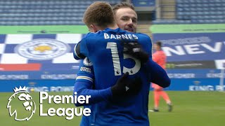 Harvey Barnes grabs early Leicester City lead against Leeds United | Premier League | NBC Sports