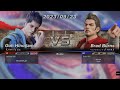 バーチャファイター eスポーツ　龍武帝ジェフリーvs轟雷神ジャッキー　打撃を華麗にかわす　virtua fighter esports