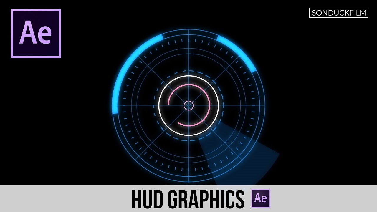 After Effects Tutorial Intro To Hud Motion Graphics Youtube