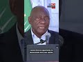 Our problems are our own - President Cyril Ramaphosa