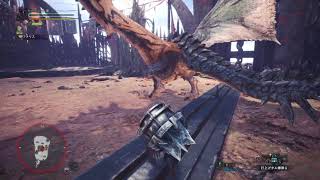 【MHW】闘技大会07  リオレウス亜種  ペア  Sランク  3分7秒  ハンマー２