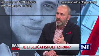 Advokat Ifet Feraget - David nije ubijen 18.03.2018. i Davor nije izmanipulisan od strane politike