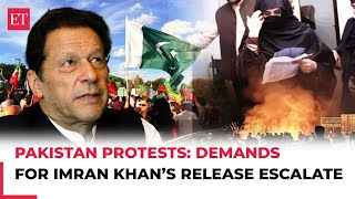 Protests in Pakistan turn violent with stone pelting, tear gas as PTI demands Imran Khan's release