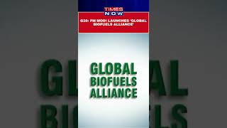 G20 Summit: PM Narendra Modi Launches ‘Global Biofuels Alliance’ In Delhi #shorts