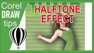 Creating halftone effects in CorelDraw