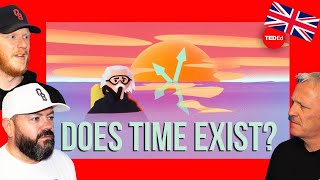Does time exist? - Andrew Zimmerman Jones REACTION!! | OFFICE BLOKES REACT!!