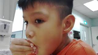 Si budak suka makan