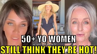 20 MIN of 50+ year old women THINKING THEY ARE STILL HOT! CLOWNWORLD!