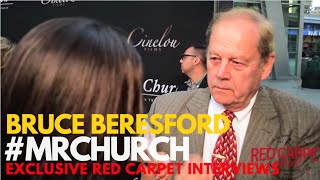 Director, Bruce Beresford interviewed at the Red Carpet Premiere of Mr. Church #MrChurch