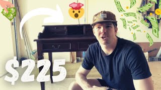 I Bought AND Sold This Desk for a $175 SAME DAY Profit! | A Day In The Life: EP #5