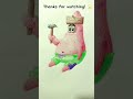 drawing realistic patrick star ⭐️ art drawing spongebob