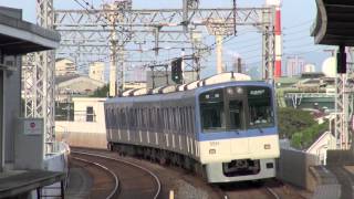 【阪神電鉄】5500系5517F%普通高速神戸行＠大物('13/05)