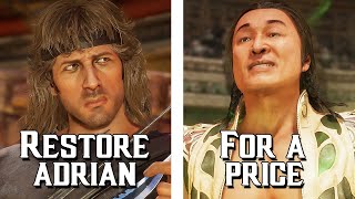 Rambo (Sylvester Stallone) Easter Eggs & Movie References! | Mortal Kombat 11 Ultimate