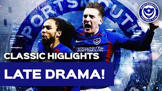 INCREDIBLE late drama to get to Wembley! | Portsmouth 3-2 Exeter City