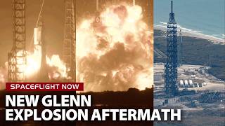 The impact of Blue Origin's New Glenn explosion