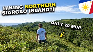 HIKING in NORTHERN SIARGAO (SPECTACULAR PHOTOS \u0026 VIEW!)